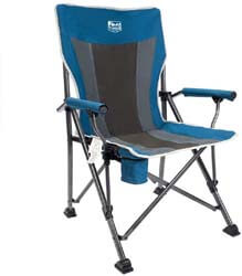 5. Timber Ridge Camping Chair 400lbs Folding Padded Hard Arm Chair