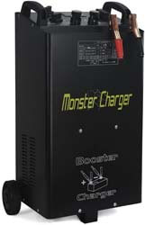 8. Stark 55 Amp 12/24 Voltages Wheeled Battery Fast Charger