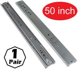 5. Firgelli Automations Full Extension Ball Bearing Drawer Slides 400 lb