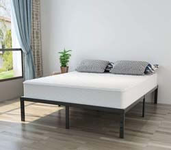 4. Heavy Duty Queen Platform Bed Frame,NOAH MEGATRON Slatted Bed