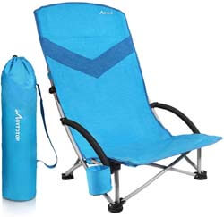 6. MOVTOTOP Folding Camping Beach Chair, 2020 Newest Camping Chair