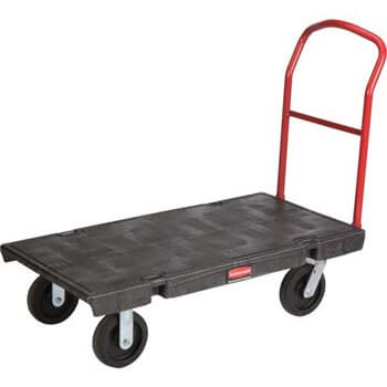 10. Rubbermaid Commercial Heavy-Duty Platform Truck Cart