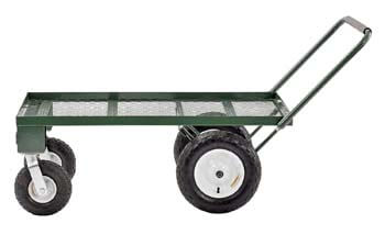 9. Sandusky FW4824 Heavy Duty Steel 4 Wheel Flat Wagon