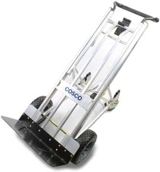 10. Cosco 3-in-One MAX 1000 lb. Capacity Convertible Hand Truck with Never-Flat tires