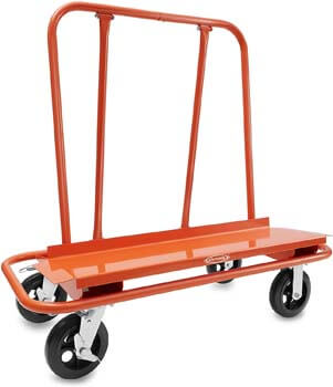 8. GypTool Heavy Duty Drywall Sheet Cart & Panel Dolly – Orange