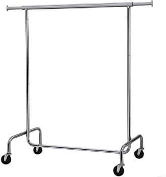 6. SONGMICS Clothes Garment Rack Heavy Duty Maximum Capacity 300 lb. Clothing Rack