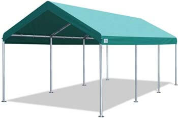 3. ADVANCE OUTDOOR 10 x 20 FT Heavy Duty Carport Car Canopy