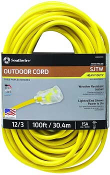 3. Southwire 25890002 2589SW0002 Outdoor Cord