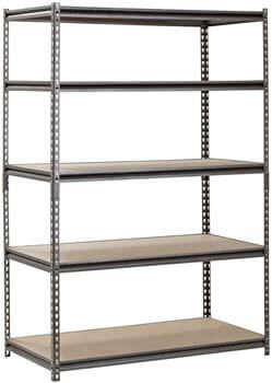 1. Hardware & Outdoor Heavy Duty Garage Shelf Steel Metal Storage 5 Level Adjustable Shelves Unit