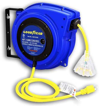 8. Goodyear Extension Cord Reel Heavy Duty