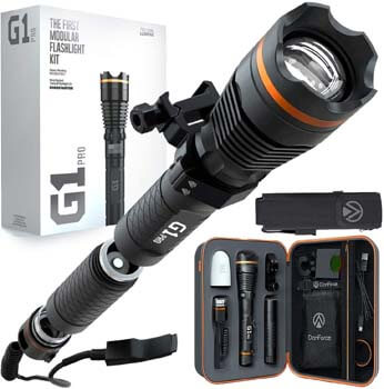 5. DanForce G1 Pro Rechargeable Flashlight