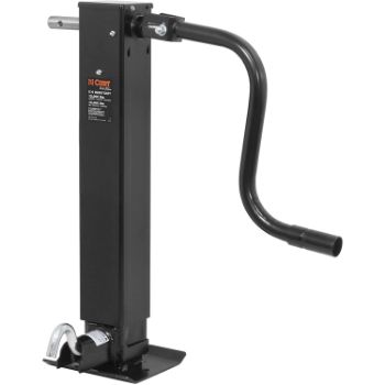 2. CURT 28512 Direct Weld-On Heavy-Duty Trailer Jack, 12,000 lbs. 12-3/8 Inches Vertical Travel