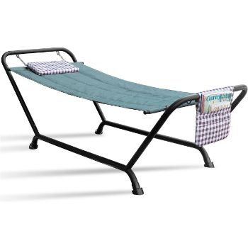 5. Sorbus Hammock Bed with Stand