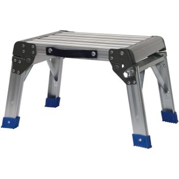 6. MaxWorks 80773 Foldable Platform & Step Stool, Aluminum