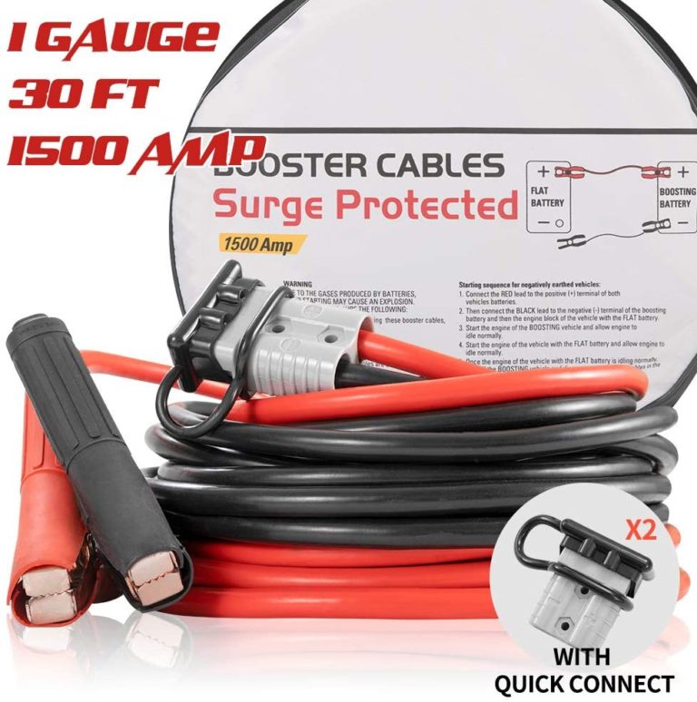 10 Best Heavy Duty Jumper Cables (2024 Reviews)