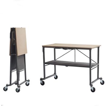 9. COSCO 66721DKG1E Folding Workbench and Table, Dark Gray