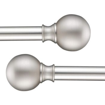 2. Industrial Curtain Rods