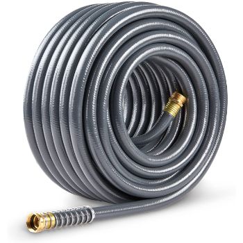 10. Gilmour Flexogen Super Duty Gray 5/8 Inch X 100 Feet