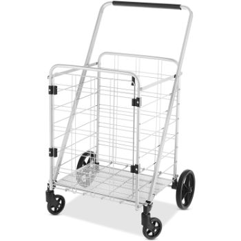10. Whitmor Heavy Duty Utility Cart with Front Door
