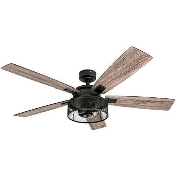9. Honeywell Rustic Brown Ceiling Fan 