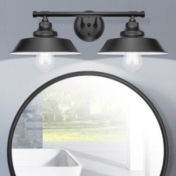 10. GoYeel 2-light Bathroom Vanity Light