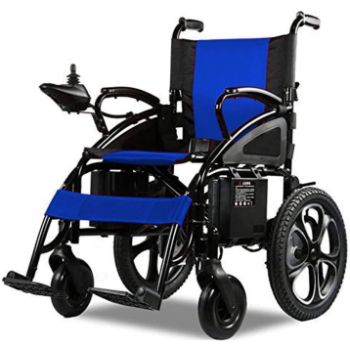 5. Alton Dual Motor Foldable Electric Wheelchair