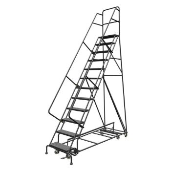 2. Tri-Arc Wide Steps Industrial Ladder 
