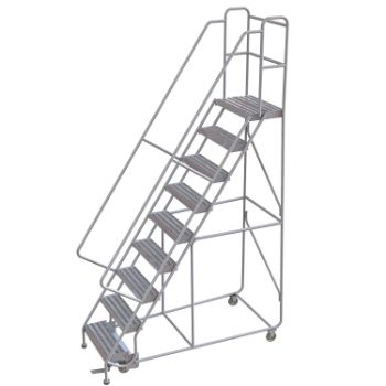 3. Tri-Arc Aluminum Industrial Ladder