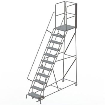 4. Tri-Arc Steel Industrial Ladder 