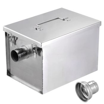 2. Yescom Commercial Stainless Steel Grease Trap 