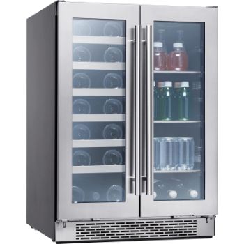 10. Zephyr Dual Zone Commercial Under-counter Beverage Refrigerator