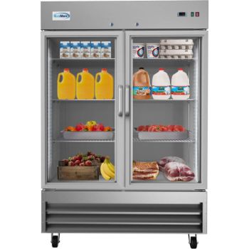 4. KoolMore Glass Door Commercial Reach-in Refrigerator 