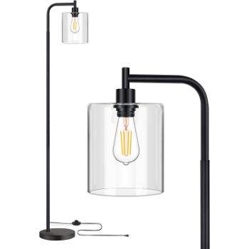 2. MAXvolador Modern Industrial Floor Lamp