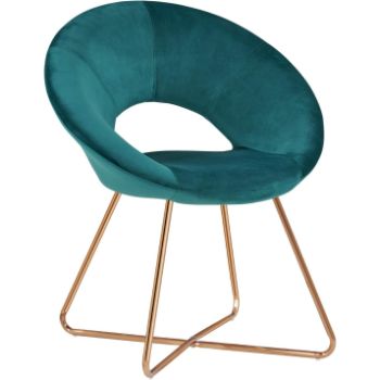 6. Duhome Modern Industrial Dining Chair