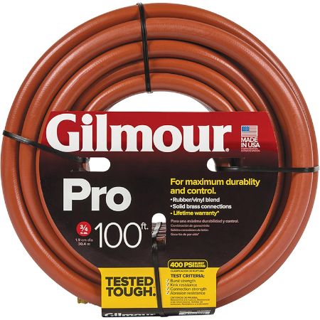Gilmour Pro commercial 3/4 inch by 100 foot heavy duty water hose