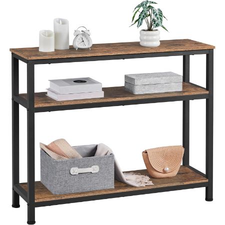 Yaheetech 3-Tier Industrial Console Table