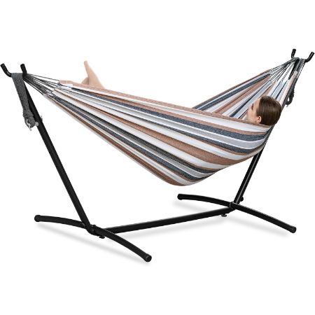 PNAEUT Double Hammock with Stand