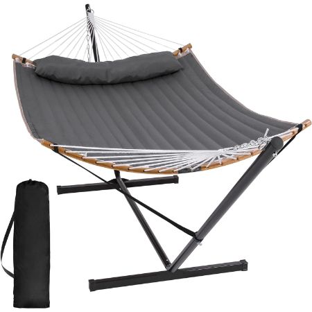 SUNCREAT Double Portable Hammock with Stand