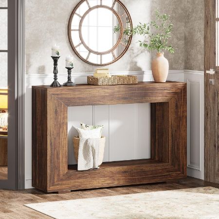 Tribesigns 47-Inch Farmhouse Console Table