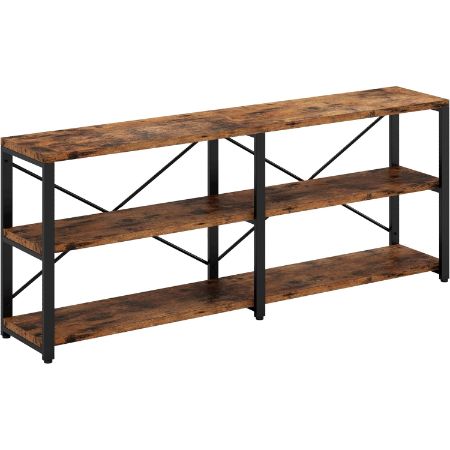 IRONCK 70.8-Inch 3-Tier Industrial Console Table