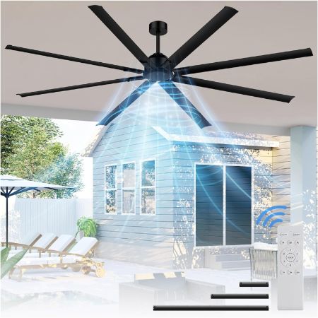 Esxnaeplzx 96-Inch HVLS Industrial Ceiling Fan