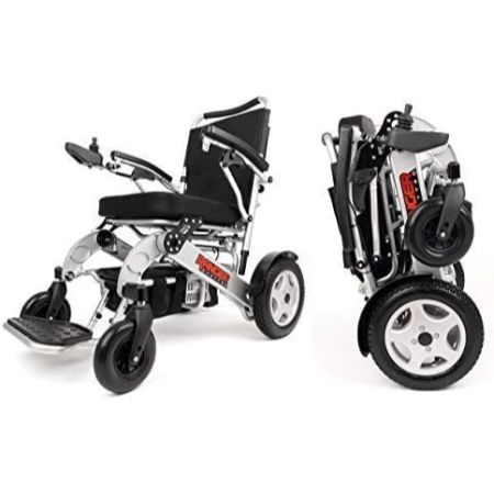 Porto Mobility Ranger Quattro XL heavy duty foldable electric wheelchair