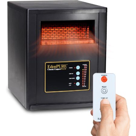 EdenPURE CopperPLUS infrared cabinet space heater