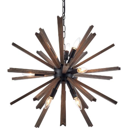 VANZARLA 9-Light Sputnik Pendant Chandelier