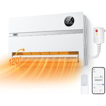 DREO Smart Wall Heater for Large Rooms