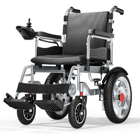 Serianie 400 pound capacity heavy duty electric wheelchair