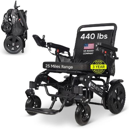 Majestic 440 HD Plus Heavy Duty Electric Wheelchair