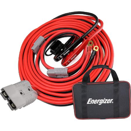Energizer 1 Gauge 30-Foot 800A Jumper Cables with Quick Connect