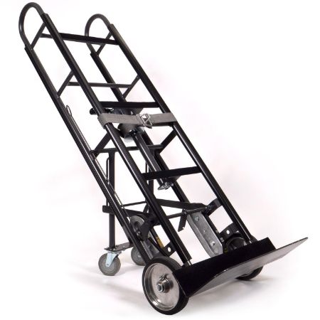 US Cargo Control heavy duty appliance hand truck with stair climber and kickback wheels