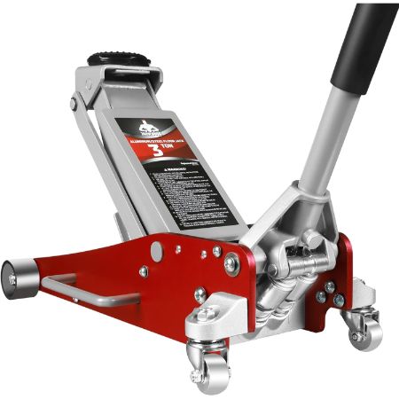 Jack Boss 3 Ton Low Profile Aluminum and Steel Racing Floor Jack